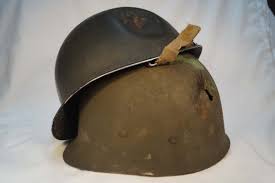 Post your US battle damaged helmets and battle damaged bring back items bought back by a US Vet - M-1; M-1C & M-2 HELMETS - U.S. Militaria Forum
