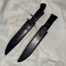 Handmade Leather Sheath for OSS or Black Bear Cold Steel ...