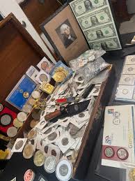 Trading relics for coin collection