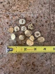 Vintage gold buttons | eBay