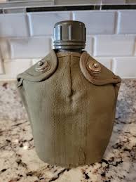 Vintage 1969 Military U.S. ARMY Plastic Canteen W/ Insulated Sleeve #11 | eBay