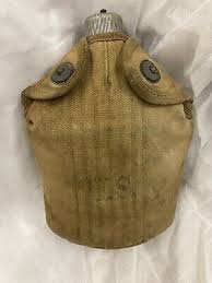 US WWI CANTEEN 1918 B.A. Co w/ WWII CUP 1944 S.M. Co & COVER 1942 G&R Co WW1 WW2 | eBay