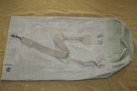 Original Korean War 1951 Dated U.S. Army Soldiers OD Canvas ...