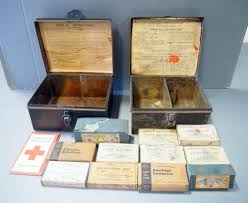 Standard Oil Company Vintage First Aid Kits, Qty 2 - Mayo ...
