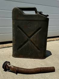 Vintage QMC Jerry Can with Nozzle | eBay