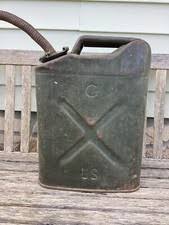 Antique Vintage US Military CONCO Jerry Gas Can 20-5-53 ICC-5L Red for sale online | eBay