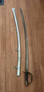 Antique Civil War Cavalry Sword US Model 1840 Clauberg ...