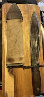 Original WW1 Bolo Fighting Knife US MOD 1917 Plumb St Louis ...