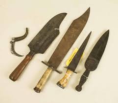 Sold at Auction: 5 American Primitive Knives