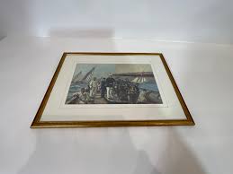 Yachting Print showing Yacht Meteor | Chairish