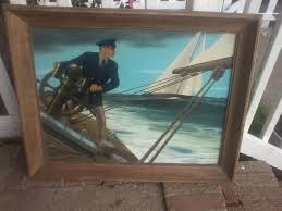 Original "Dynamic Pop Art Sailor Steering Through Choppy ...