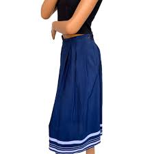 Striped Sailor Skirt - Etsy