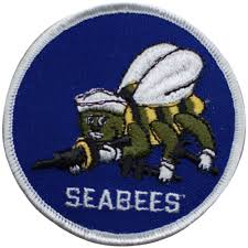 Vintage Seabees Patch - Seabee Naval Construction Force ...