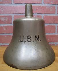 USN UNITED STATES NAVY Old BRASS NICKEL PLATED Retired ...
