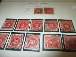 United States Postage Due Stamps 1921-1956 | eBay