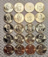 Complete Cir. Roll Set 2007-2011 (P Mint) Presidential ...