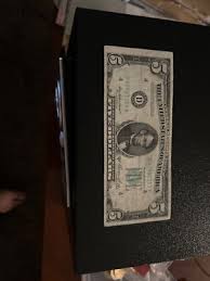 1950 5 dollar bill- rare off center | eBay