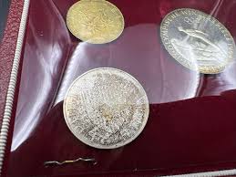 1964 Austria Winter Olympics 9 Coin Proof Set in Box ...