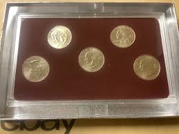 2003 DENVER Mint 5 Coin Quarter Set - In Case | eBay