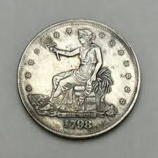 Réplique du Trade Dollar de 1798 USA 🦅⚖️ - Pièce de Collection Exceptionnelle ! | eBay