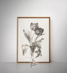 Vintage Botanical Art Instant Download | Floral Art ...