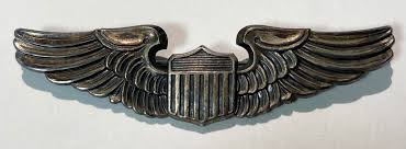 WWII U.S Army Air Force Wing for Pilot – “Sterling” by Meyer