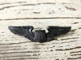 Original World War II 3” Sterling Silver US Pilot Wings Air ...