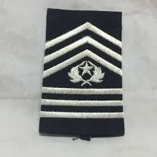 Military Army Uniform Shoulder ROTC Epaulet Cadet Command Sergeant Major Rank | eBay