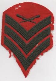 Red WWII 1940s Felt US Military Patch with Crossed Rifles | eBay