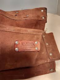 Vintage Atchison Leather Tool Belt Framers Tool Bag | eBay