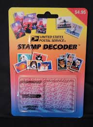 USPS Stamp Decoder ~ Stamp Decoder ~ RARE ~ Vintage Stamps ...