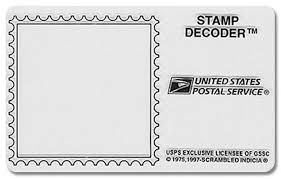 SD1 - Scrambled Indicia Stamp Decoder - Mystic Stamp Company