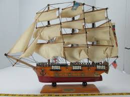 U.S.S. Constitution Boat 14"-36cm Tall Ships Of The World ...