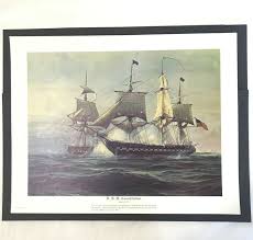 Rare Vintage Thomas Hoyne Art Print Lithos Lot of 3 Sailboat ...