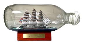 Cuty Sark Ship in a Bottle - Etsy