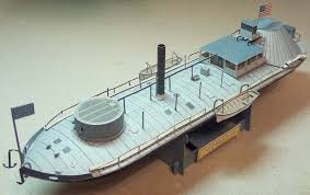 Kartonmodell Monitor USS Osage 1:200 Oriel | eBay