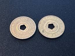 X2 New York City Transit Authority Tokens - "good for One ...