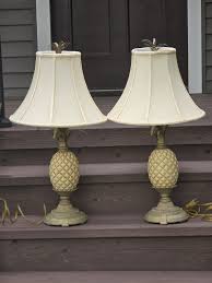 Pair of Vintage Quoizel Lafayette Pineapple Table Lamps | eBay