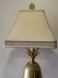 Vintage Large Brass Pineapple With Footed Base Tabletop Lamp ...