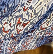 NWT DEX Womens Plus Dress Size 2X Midi Elastic Waist Tiered ...