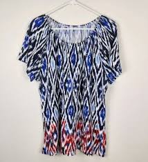 Green Source Womens Organic Cotton Americana Peasant Top ...