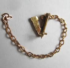 Girl Scout 1941-1985 Five 5 YEAR "V" NUMERAL GUARD Roman ...