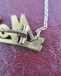 Vintage Antique 9CT Gold Silver Lined MOTHER Brooch, Mothers ...