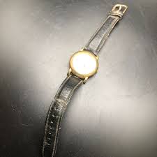 Vtg MICKEY and MINNIE MOUSE LORUS DUAL Calendar Dress Watch ...