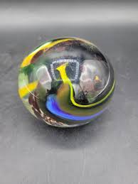 Vintage 96 Marian Pyrcak Signed MP Paperweight Blown Art ...