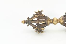 Exquisite Handmade Bronze Crafted Vajrayana Ritual Vintage Tibetan Antique Buddhism Dorje Nepal - Etsy Israel
