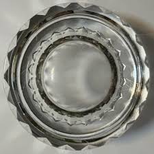 Vintage Crystal Bowl Signed Orrefors Sweden Mid Century ...