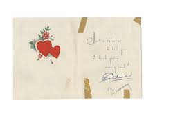 Vintage Valentine Greetings Cards by Americard, 3 Card Set ...