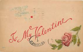 To My Valentine Postcard Foral pm 1909 | eBay
