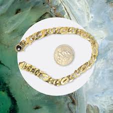 14K Gold Yellow Gold Tiger Eye Bracelet | eBay